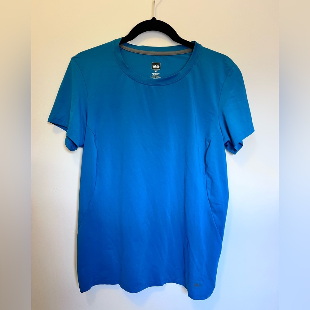 REI Vibrant Blue Short Sleeve Tee